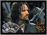 The Lord of The Rings, Viggo Mortensen, karty, zbroja