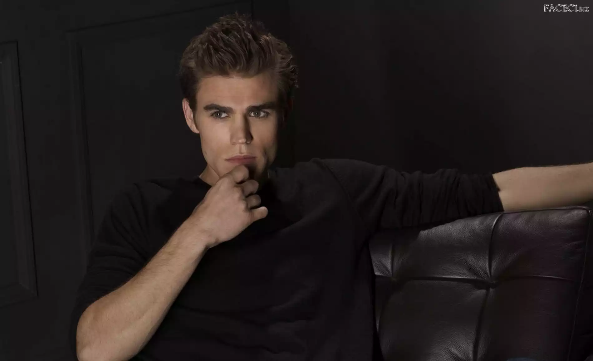 Bluza, Paul Wesley, Czarna