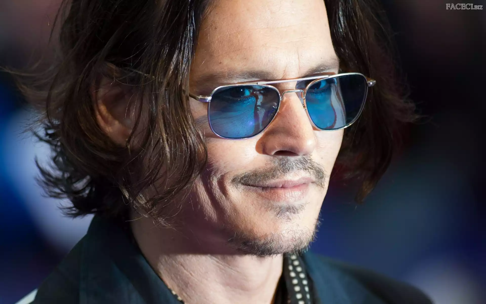 Depp, Aktor, Johnny, Okulary
