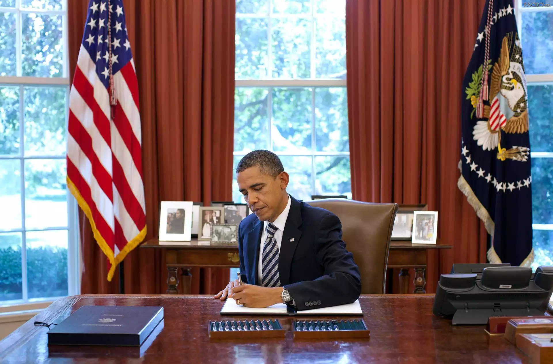 Gabinet, Stany Zjednoczone, Barack Obama, Flagi