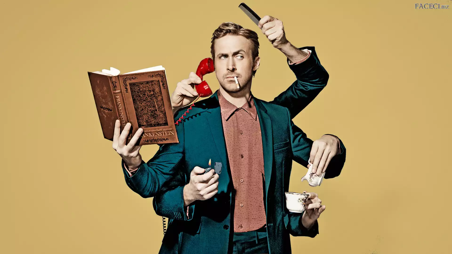 Samowystarczalny, Ryan Gosling, Mężczyzna, Aktor