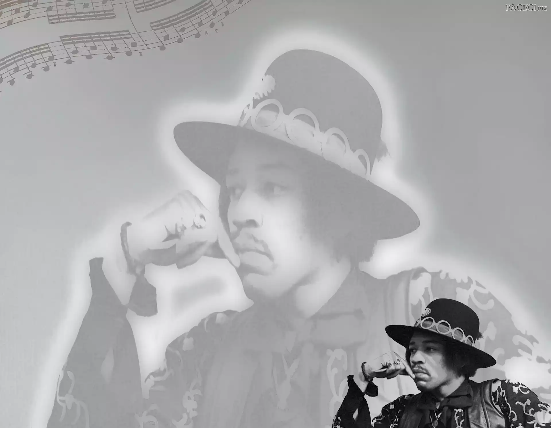 Kapelusz, Jimi Hendrix