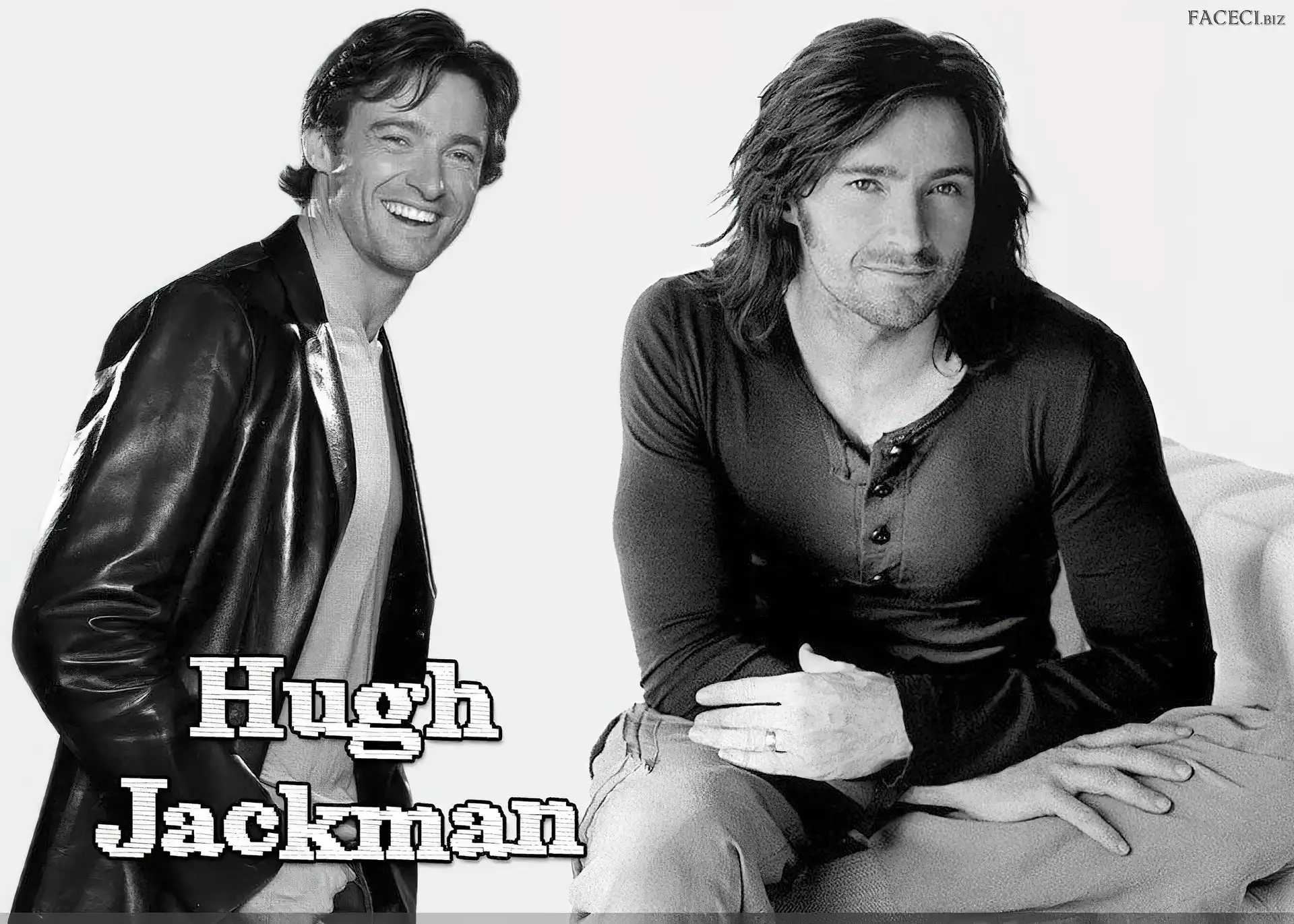 Hugh Jackman, kurtka skórzana