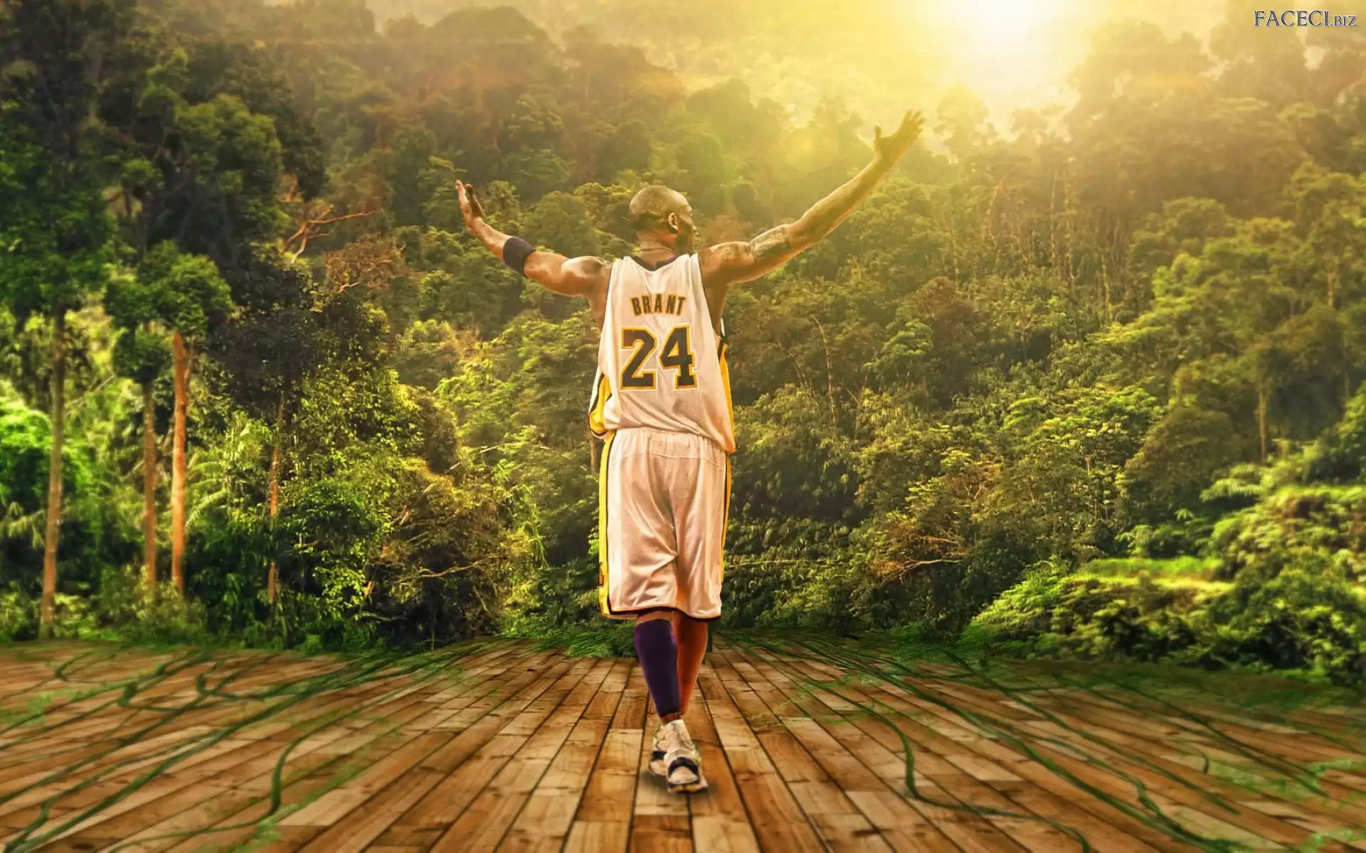 Kobe Bryant, Dżungla, Koszykarz