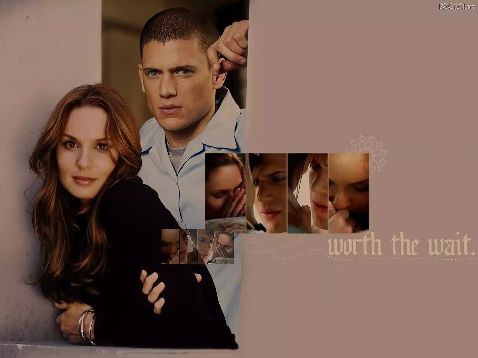 napis, Sarah Wayne Callies, Skazany na śmierć, Prison Break, Wentworth Miller